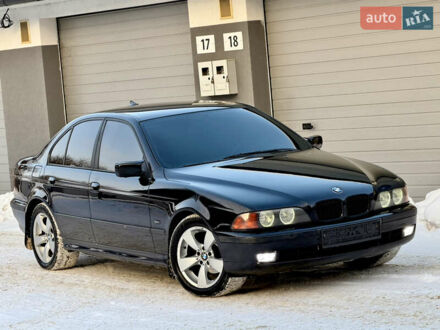 Черный БМВ 5 Серия, объемом двигателя 2.5 л и пробегом 240 тыс. км за 5000 $, фото 1 на Automoto.ua