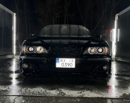 Черный БМВ 5 Серия, объемом двигателя 2.5 л и пробегом 452 тыс. км за 4500 $, фото 1 на Automoto.ua