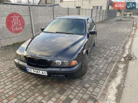 Черный БМВ 5 Серия, объемом двигателя 2.8 л и пробегом 282 тыс. км за 5500 $, фото 1 на Automoto.ua