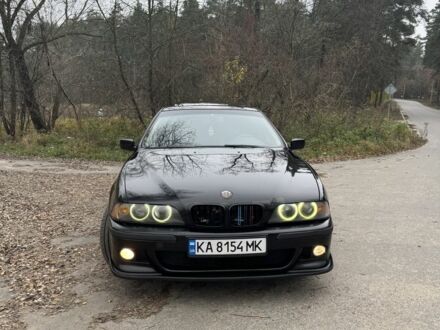 Черный БМВ 5 Серия, объемом двигателя 3.4 л и пробегом 431 тыс. км за 4700 $, фото 1 на Automoto.ua