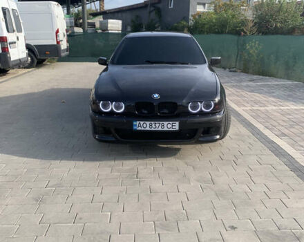 Чорний БМВ 5 Серія, об'ємом двигуна 2 л та пробігом 480 тис. км за 4100 $, фото 1 на Automoto.ua