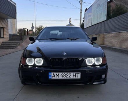 Черный БМВ 5 Серия, объемом двигателя 2.5 л и пробегом 320 тыс. км за 3799 $, фото 1 на Automoto.ua