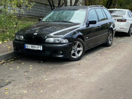 Черный БМВ 5 Серия, объемом двигателя 2.5 л и пробегом 310 тыс. км за 5000 $, фото 1 на Automoto.ua
