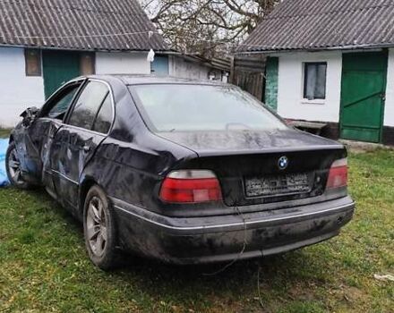 Черный БМВ 5 Серия, объемом двигателя 1.99 л и пробегом 260 тыс. км за 2100 $, фото 1 на Automoto.ua