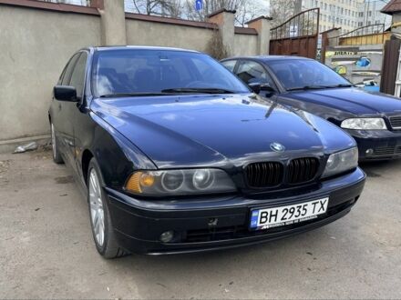 Черный БМВ 5 Серия, объемом двигателя 2.5 л и пробегом 280 тыс. км за 4100 $, фото 1 на Automoto.ua