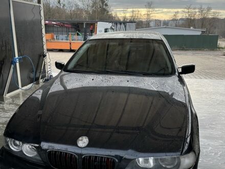 Черный БМВ 5 Серия, объемом двигателя 2.5 л и пробегом 400 тыс. км за 2800 $, фото 1 на Automoto.ua