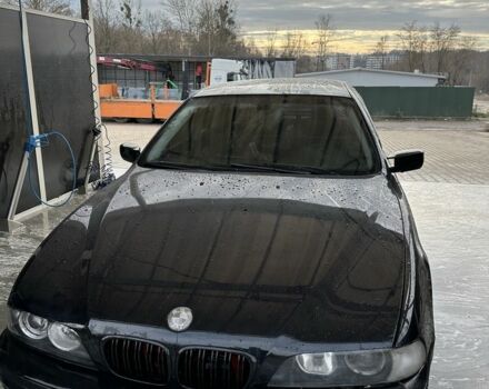 Черный БМВ 5 Серия, объемом двигателя 2.5 л и пробегом 400 тыс. км за 2800 $, фото 1 на Automoto.ua