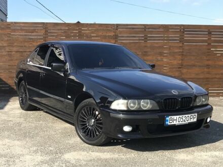 Чорний БМВ 5 Серія, об'ємом двигуна 2 л та пробігом 299 тис. км за 4399 $, фото 1 на Automoto.ua