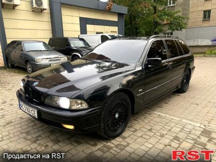 Черный БМВ 5 Серия, объемом двигателя 2.5 л и пробегом 357 тыс. км за 3000 $, фото 1 на Automoto.ua