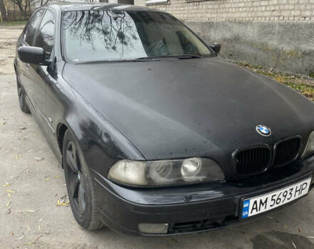 Чорний БМВ 5 Серія, об'ємом двигуна 2.5 л та пробігом 288 тис. км за 4600 $, фото 1 на Automoto.ua