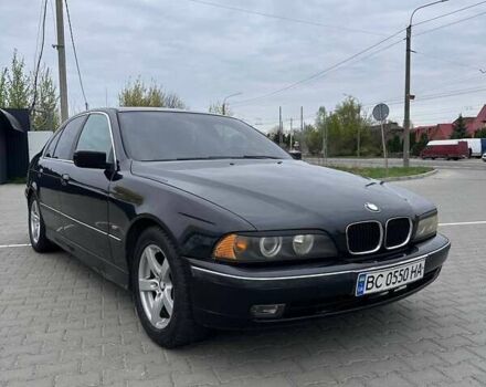 Черный БМВ 5 Серия, объемом двигателя 2.5 л и пробегом 447 тыс. км за 2500 $, фото 1 на Automoto.ua