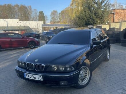 Чорний БМВ 5 Серія, об'ємом двигуна 2 л та пробігом 667 тис. км за 3399 $, фото 1 на Automoto.ua