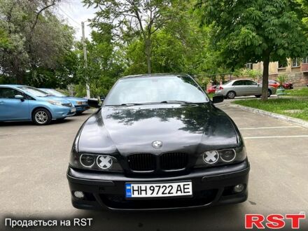 Черный БМВ 5 Серия, объемом двигателя 2.8 л и пробегом 477 тыс. км за 3950 $, фото 1 на Automoto.ua