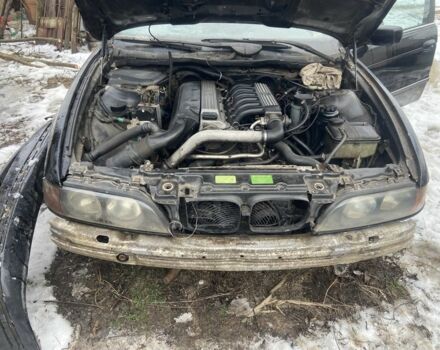 Черный БМВ 5 Серия, объемом двигателя 2.5 л и пробегом 325 тыс. км за 1001 $, фото 1 на Automoto.ua