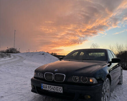 Черный БМВ 5 Серия, объемом двигателя 2 л и пробегом 230 тыс. км за 6000 $, фото 1 на Automoto.ua