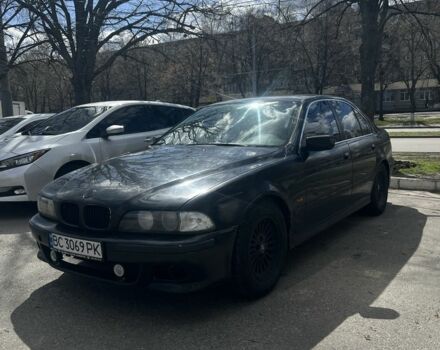 Черный БМВ 5 Серия, объемом двигателя 2.5 л и пробегом 339 тыс. км за 3200 $, фото 1 на Automoto.ua