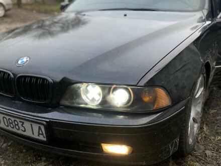 Чорний БМВ 5 Серія, об'ємом двигуна 3 л та пробігом 408 тис. км за 4000 $, фото 1 на Automoto.ua