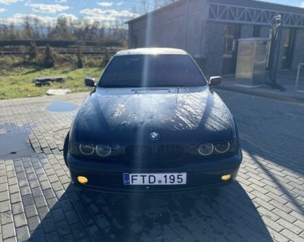 Черный БМВ 5 Серия, объемом двигателя 3 л и пробегом 352 тыс. км за 3500 $, фото 1 на Automoto.ua