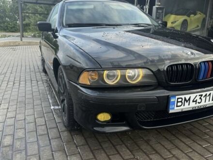 Черный БМВ 5 Серия, объемом двигателя 2 л и пробегом 123 тыс. км за 3800 $, фото 1 на Automoto.ua