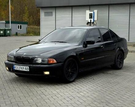 Чорний БМВ 5 Серія, об'ємом двигуна 2 л та пробігом 375 тис. км за 4300 $, фото 1 на Automoto.ua