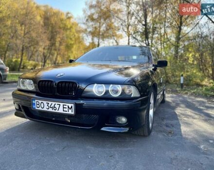 Черный БМВ 5 Серия, объемом двигателя 2.93 л и пробегом 425 тыс. км за 5099 $, фото 1 на Automoto.ua