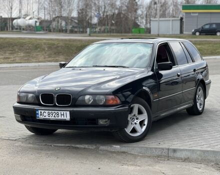 Черный БМВ 5 Серия, объемом двигателя 2 л и пробегом 240 тыс. км за 2400 $, фото 1 на Automoto.ua