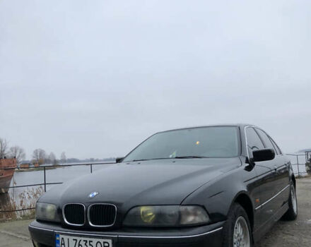 Черный БМВ 5 Серия, объемом двигателя 2 л и пробегом 434 тыс. км за 4400 $, фото 1 на Automoto.ua