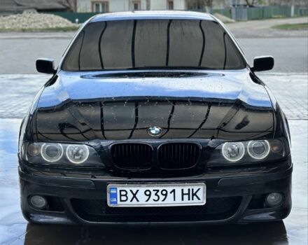 Черный БМВ 5 Серия, объемом двигателя 2.5 л и пробегом 345 тыс. км за 3300 $, фото 1 на Automoto.ua