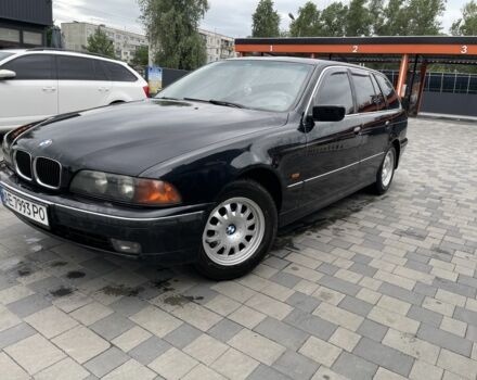 Черный БМВ 5 Серия, объемом двигателя 2.5 л и пробегом 362 тыс. км за 4900 $, фото 1 на Automoto.ua