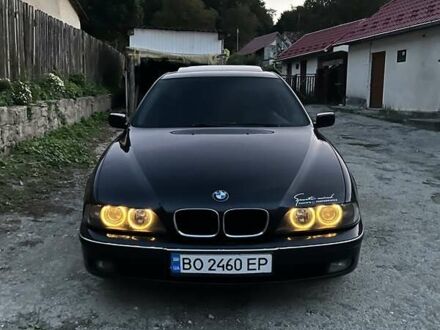 Черный БМВ 5 Серия, объемом двигателя 2 л и пробегом 340 тыс. км за 3900 $, фото 1 на Automoto.ua