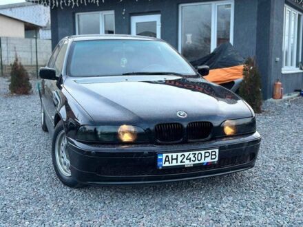 Черный БМВ 5 Серия, объемом двигателя 2 л и пробегом 398 тыс. км за 5300 $, фото 1 на Automoto.ua