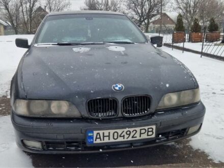 Черный БМВ 5 Серия, объемом двигателя 2.5 л и пробегом 370 тыс. км за 3000 $, фото 1 на Automoto.ua