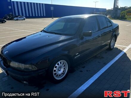 Черный БМВ 5 Серия, объемом двигателя 2.9 л и пробегом 400 тыс. км за 4300 $, фото 1 на Automoto.ua