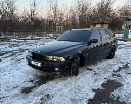 Черный БМВ 5 Серия, объемом двигателя 3 л и пробегом 486 тыс. км за 6700 $, фото 1 на Automoto.ua