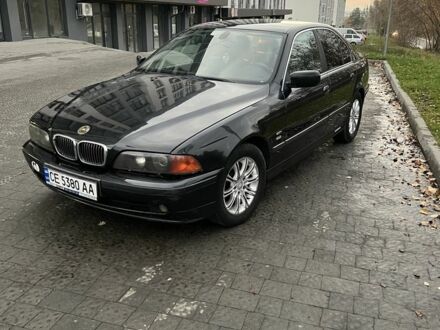 Черный БМВ 5 Серия, объемом двигателя 2 л и пробегом 290 тыс. км за 3300 $, фото 1 на Automoto.ua