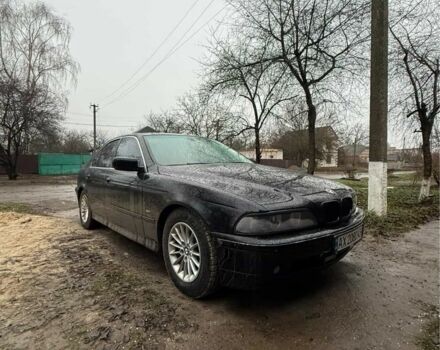 Черный БМВ 5 Серия, объемом двигателя 2.5 л и пробегом 275 тыс. км за 3500 $, фото 1 на Automoto.ua