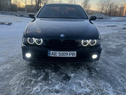 Черный БМВ 5 Серия, объемом двигателя 2.5 л и пробегом 402 тыс. км за 5200 $, фото 1 на Automoto.ua