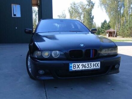 Черный БМВ 5 Серия, объемом двигателя 2.98 л и пробегом 360 тыс. км за 4800 $, фото 1 на Automoto.ua