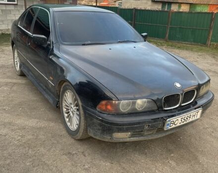 Чорний БМВ 5 Серія, об'ємом двигуна 2 л та пробігом 390 тис. км за 3350 $, фото 1 на Automoto.ua