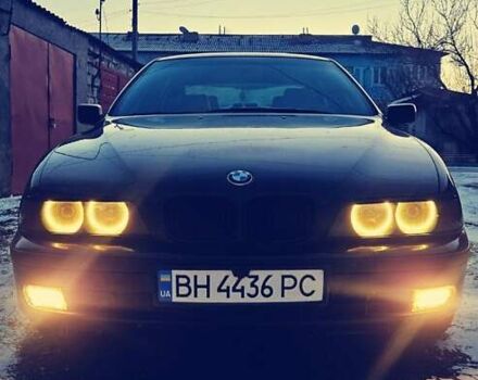 Чорний БМВ 5 Серія, об'ємом двигуна 2 л та пробігом 320 тис. км за 4600 $, фото 1 на Automoto.ua