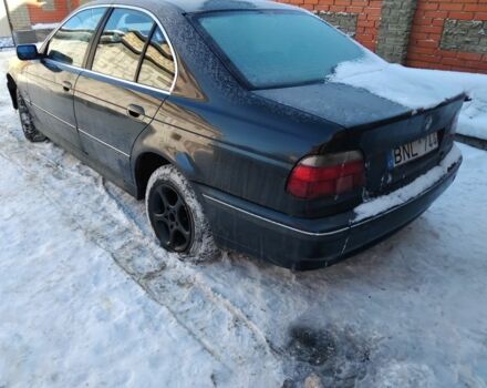 Черный БМВ 5 Серия, объемом двигателя 2.5 л и пробегом 338 тыс. км за 1200 $, фото 1 на Automoto.ua
