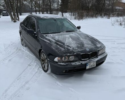 Черный БМВ 5 Серия, объемом двигателя 2.5 л и пробегом 285 тыс. км за 3400 $, фото 1 на Automoto.ua
