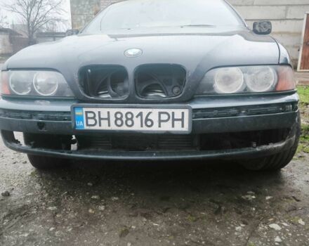 Черный БМВ 5 Серия, объемом двигателя 2 л и пробегом 370 тыс. км за 3304 $, фото 1 на Automoto.ua