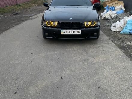 Черный БМВ 5 Серия, объемом двигателя 3.5 л и пробегом 268 тыс. км за 5500 $, фото 1 на Automoto.ua