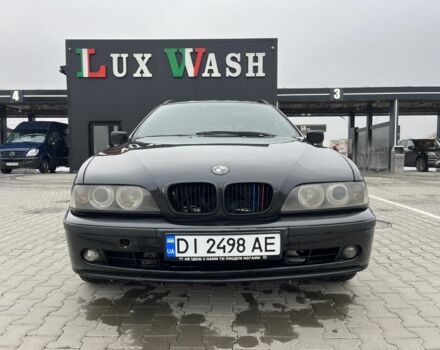 Черный БМВ 5 Серия, объемом двигателя 3 л и пробегом 340 тыс. км за 4200 $, фото 1 на Automoto.ua