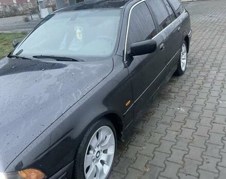 Черный БМВ 5 Серия, объемом двигателя 2.5 л и пробегом 380 тыс. км за 4499 $, фото 1 на Automoto.ua