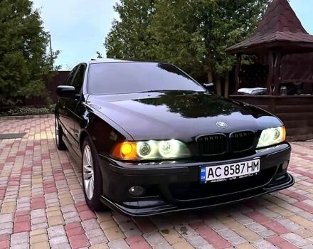 Черный БМВ 5 Серия, объемом двигателя 2.5 л и пробегом 310 тыс. км за 4000 $, фото 1 на Automoto.ua