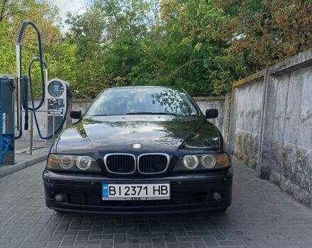 Черный БМВ 5 Серия, объемом двигателя 2.17 л и пробегом 378 тыс. км за 5000 $, фото 1 на Automoto.ua