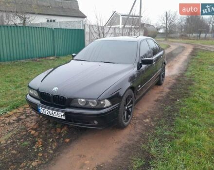 Чорний БМВ 5 Серія, об'ємом двигуна 2.2 л та пробігом 111 тис. км за 5200 $, фото 1 на Automoto.ua