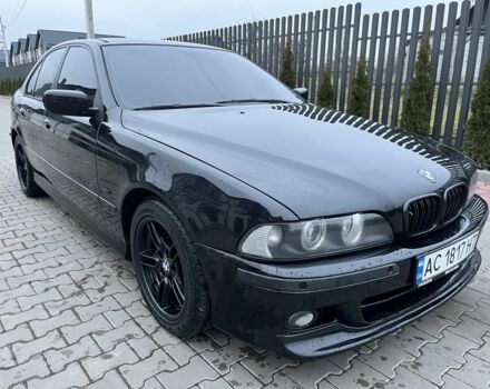 Черный БМВ 5 Серия, объемом двигателя 2.5 л и пробегом 300 тыс. км за 6700 $, фото 1 на Automoto.ua